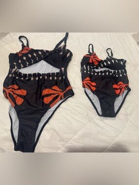 Mom and me swimsuit set, both brand new